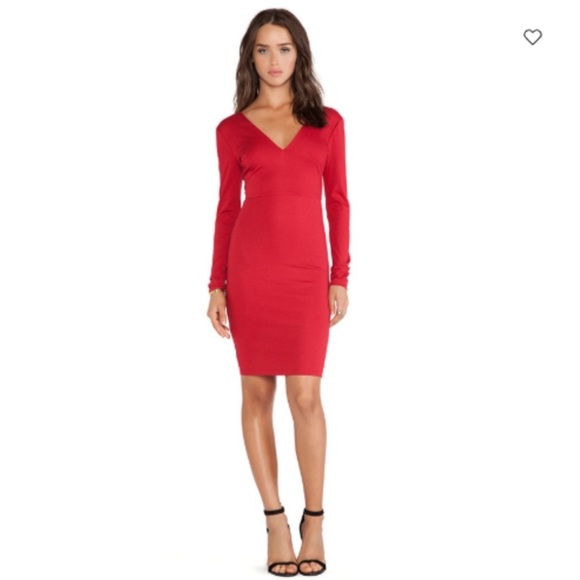 Stunning Alice & Olivia Fiona Sheath Dress in Royal Red, Sz 4. - Picture 13 of 13